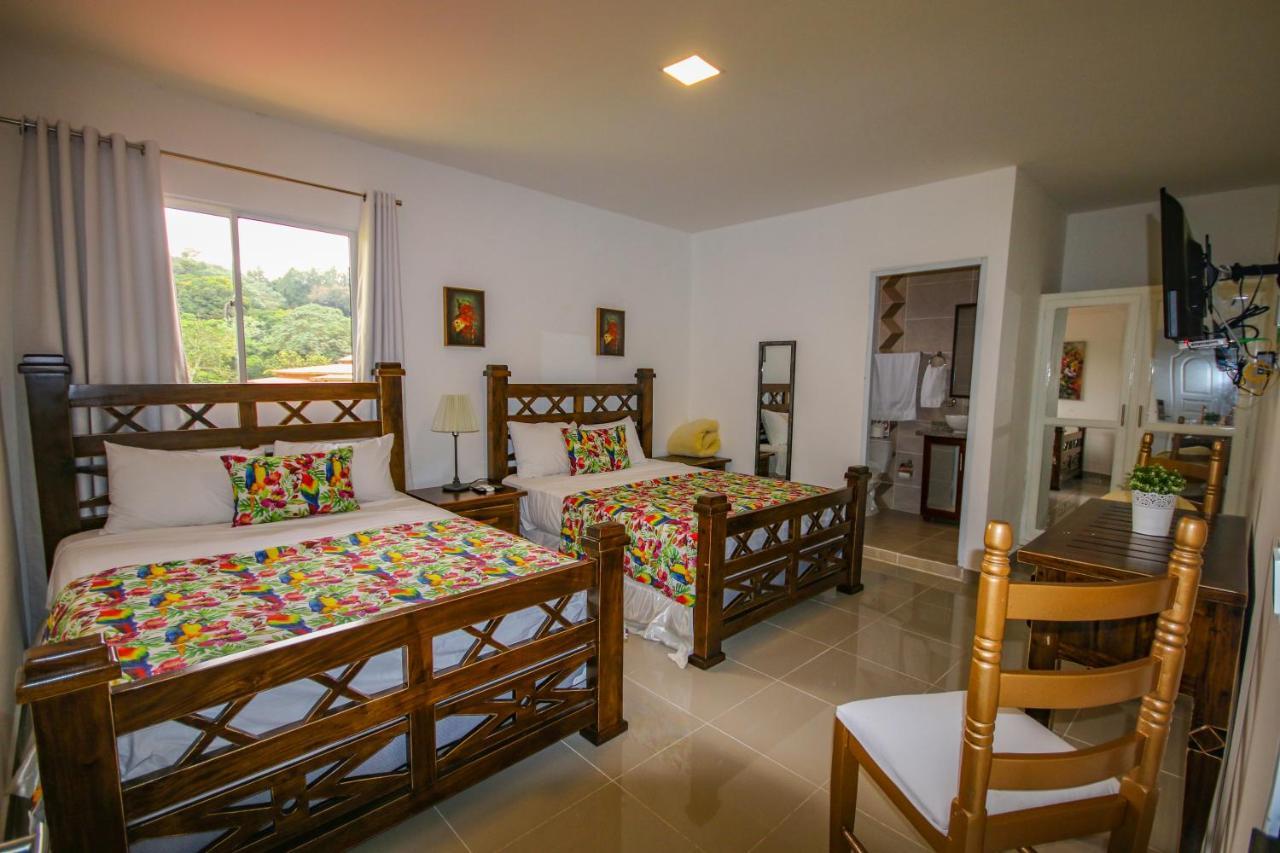 Deluxe Suites Guacamayos - Eco-Lodge & Swimming Pool Bonao Exteriér fotografie